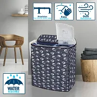 Star Weaves Washing Machine Cover Compatible For Whirlpool 7.5 Kg 5 Star Semi-Automatic Top Loading Washing Machine (ACE 7.5 SUPREME, Grey Dazzle)- KUM05-thumb1