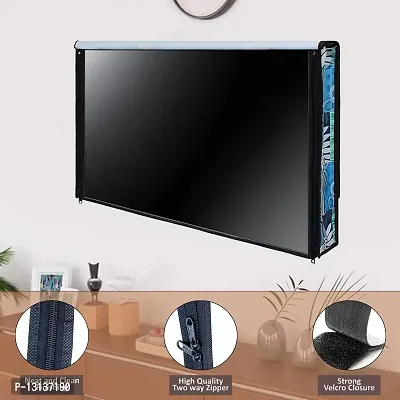 Star Weaves Led tv Cover for TCL 108 cm (43 inches) 4K Ultra HD Smart Certified Android LED TV 43P8E (Black) (2019 Model) KUM43-thumb2