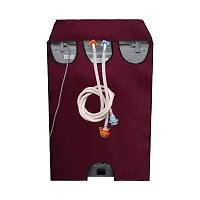 Star Weaves Waterproof Washing Machine Cover Compatible for 7Kg Front load Bosch WAK24268IN Serie 4 - Maroon-thumb3