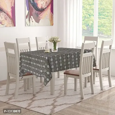 Star Weaves Dining Table Cover 6 Seater Printed Table Cover Without Lace Size 60""x90"" Inches - Waterpoof & Dustproof High Qualtiy Made in India Table Cover,KUM110-thumb2