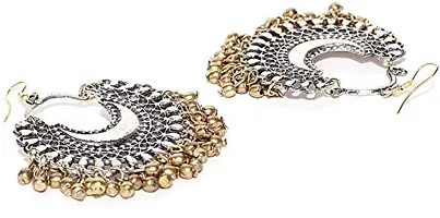 CosMos German Silver Earrings for Women-thumb1