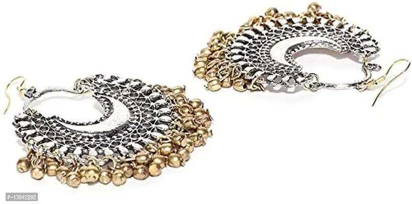 CosMos German Silver Earrings for Women-thumb2