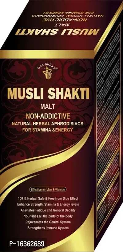 DEE INDIA HERBLAS Ayurvedic Musli Shakti malt ( 400 gm) Pack of 1-thumb0