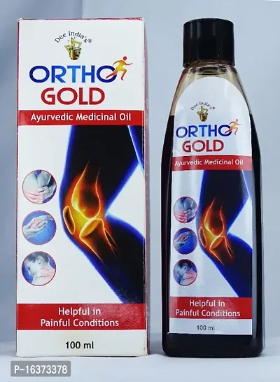 Dee india Herbals Ortho Gold Ayurvedic Medicinal oil ( 100 ml) Pack Of 1-thumb0