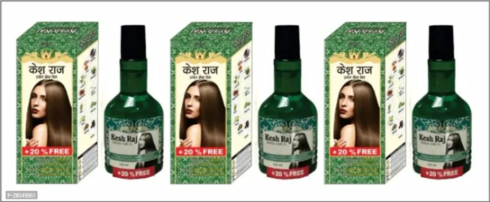 Dee Inda Herbals Keshraj Hair Oil ( 120 Ml ) Pack of 3