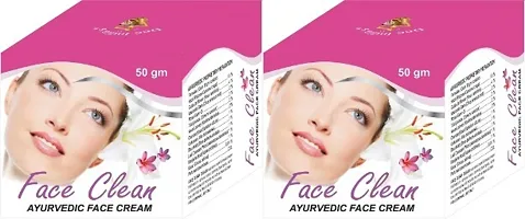 Dee India Herbals Face Clean Cream ( 50 Gm ) Pack Of 2