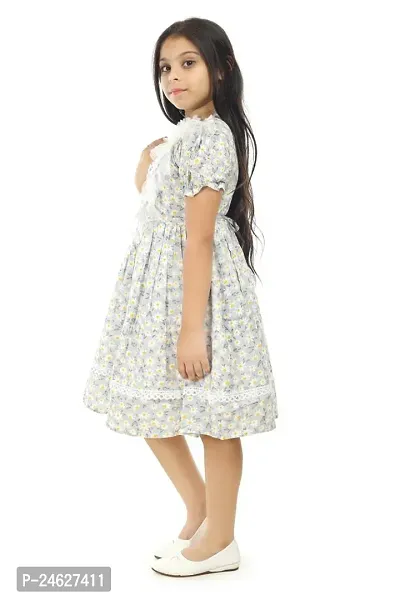 Fabulous Cotton Fit And Flare Dress For Girls-thumb2