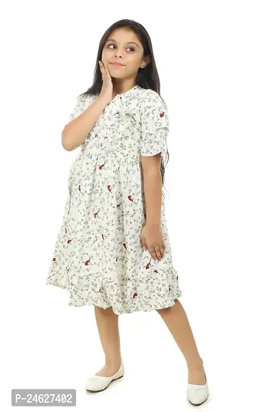 Fabulous Cotton Fit And Flare Dress For Girls