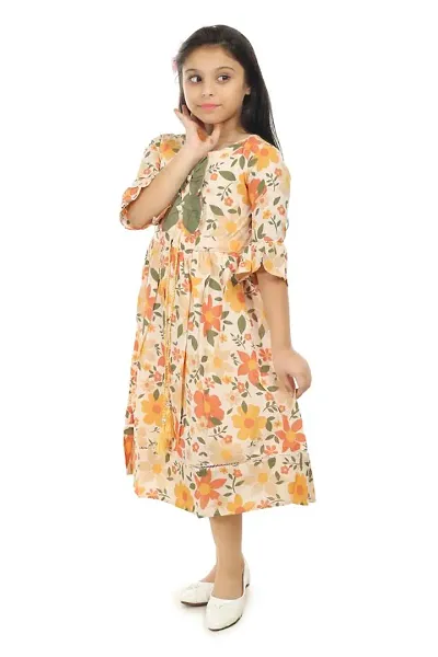 Fabulous Fit And Flare Dress For Girls