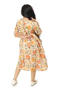 Fabulous Cotton Fit And Flare Dress For Girls-thumb1