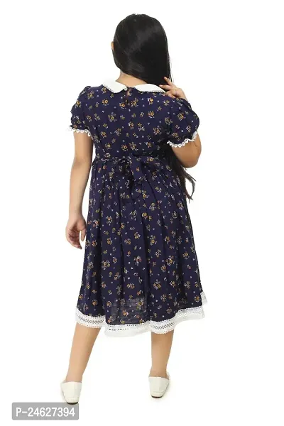 Fabulous Cotton Fit And Flare Dress For Girls-thumb2