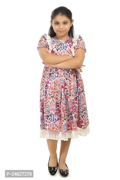 Fabulous Cotton Fit And Flare Dress For Girls-thumb2