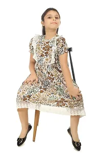 Fabulous Cotton Fit And Flare Dress For Girls-thumb1