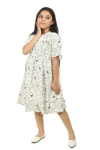 Fabulous Cotton Fit And Flare Dress For Girls-thumb1