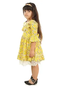 Fabulous Cotton Fit And Flare Dress For Girls-thumb1