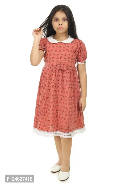 Fabulous Cotton Fit And Flare Dress For Girls