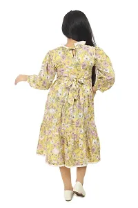 Fabulous Cotton Fit And Flare Dress For Girls-thumb1