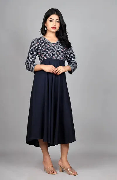 Regal Rayon Kurtis