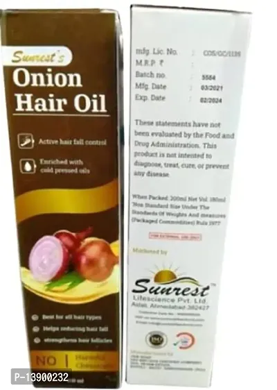 Sunrest Onion Hair Oil 100 Ml