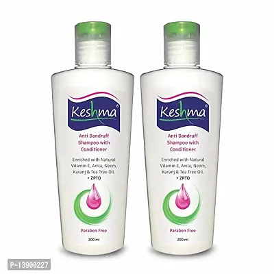 Keshma Shampoo With Conditioner (200 Ml) -2 Pieces