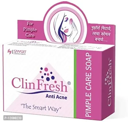 ClinFresh Anti Acne Pimple Care Soap 75g (Pack OF 6)