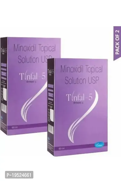 TINFAL 5 HAIR TREATMENT SOLUTION FOR MAN AND WOMEN HAIR OIL PACK OF 2-thumb0