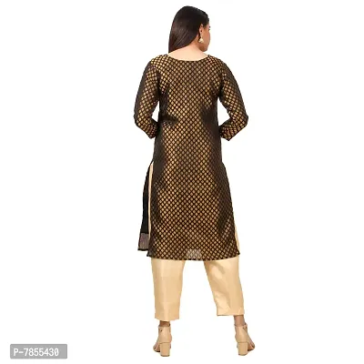 Emeris Women's Chanderi Kurta With Pant-thumb2