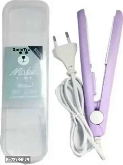 SMIETRZ Professional Mini Hair Straightener?| Hair Styling Tools (Multicolor)-thumb0