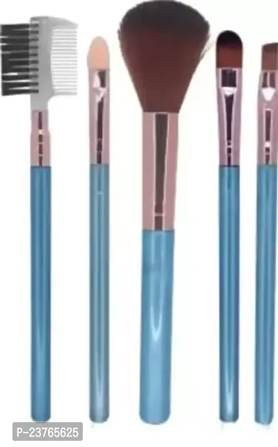 SMIETRZ?Full Makeup Brush Face and Eye Cosmetic Set Pack of 5 Pieces (Pack of 5)