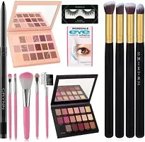 SmieTrz Eyelash Nude Signature Glam Eyeshadow Palette  Studio Perfect Makeup Brush-thumb1