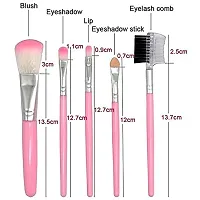 Eyeshadow With Brush Set Combo 35 Shades Color Studio with 7Pcs Makeup Brushes Kit-thumb1