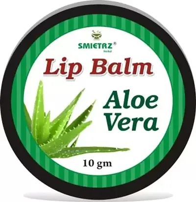 SmieTrz Aloevera Lip Balm Aloevera (Pack of: 1, 10 g)