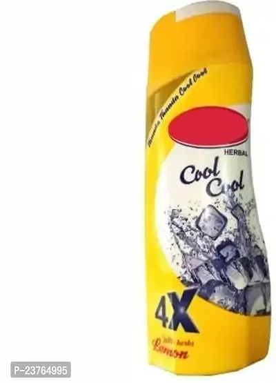 SMIETRZ Herbal Thanda Thanda Cool Cool Talcum 150gm With 4x Herbs Herbs Neem Tulsi (Yellow)