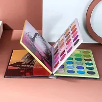 Smietrz Professional Make up Glazed Palette, 72 Shades of Color Book Eyeshadow Combined 3 Layer, Long Lasting, Waterproof All in One Eye Makeup Kit, Metallic,Shimmery,Satin  Matte Finish-thumb1