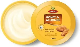 SmieTrz Honey  Almonds Nourishing Skin Cream (100 ml)-thumb1