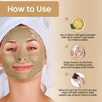 SMIETRZ Multani Mitti Face Pack for Hydrating  Glowing Oil Control - 100 gm With 1 Brush| Suits All Skin Types | Paraben-Free | No Silicones | No Sulphates-thumb4