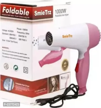 SMIETRZ Professional Foldable Hair Dryer (1000 Watt) With Mini Straightener|Latest Hair Dryer Hair Straightener In Combo Pack,Multicolor-thumb3