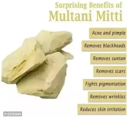 SMIETRZ Multani Mitti Face Pack for Hydrating  Glowing Oil Control - 300 gm With 2 Brush| Suits All Skin Types | Paraben-Free | No Silicones | No Sulphates-thumb4