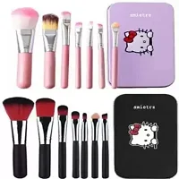 SmieTrz Hello Kitty Black and Pink Brush Pack of 14 (Pack of 7)-thumb1