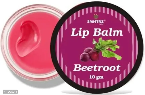 SMIETRZ The Natural Beetroot  Lip Balm  (Pack of 1 Beetroot , 10 g)