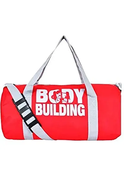 AV Brands Polyester Body Building Duffle Gym Bag for Men and Women for Fitness - Bag Size 49cm x 24cm x 24cm Multicolor