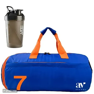 Gym Bag with Shoe Compartment ll Small Shipper Bottle Black