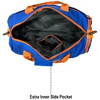 20 L ll Gym Bag with Shoe Compartment ll Sports Gym Bag ll Gym Bag for Man and Woman ll Blue l Orange (Blue)-thumb1