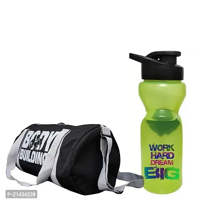 AV Brands ll Gym Bag Combo for Men ll Gym Bag and Bottle ll Gym kit for Men and Women ll Gym  Fitness Kit