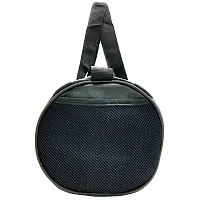 Gym Bag Black Leather for Men and Women-thumb2