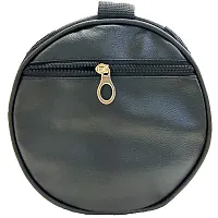 Gym Bag Black Leather for Men and Women-thumb3