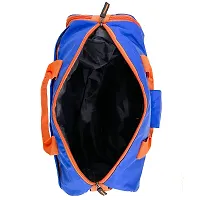 20 L ll Gym Bag with Shoe Compartment ll Sports Gym Bag ll Gym Bag for Man and Woman ll Blue l Orange (Blue)-thumb3