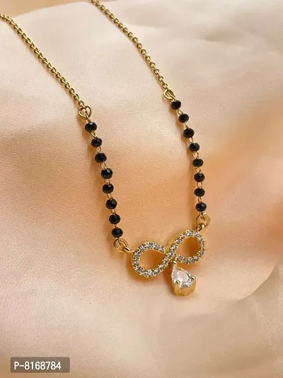 Alia Bhatt inspired diamond short mangalsutra-thumb4