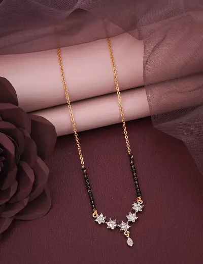 American Diamond Fancy Daily Wear MAngalsutra For Women