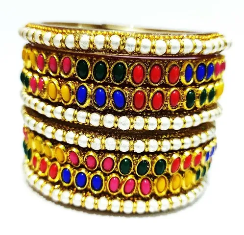 BOLL ANDA GLASS BANGLE 8PS